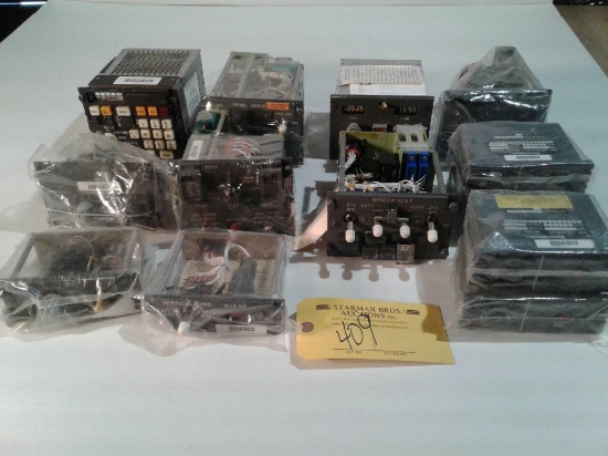 LOT OF CONTROL PANELS