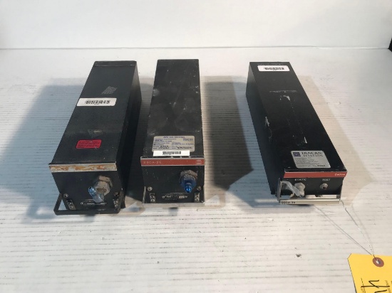 COLLINS 590A-3E ALTITUDE CONTROLLERS 522-4798-001 & 590A-3K AIRDATA CONTROLLER 622-3204-042