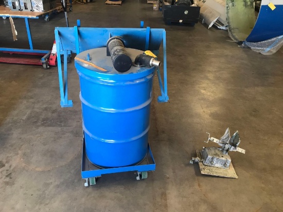 (LOT) DRUM VAC & PNEUMATIC PAINT SHAKER
