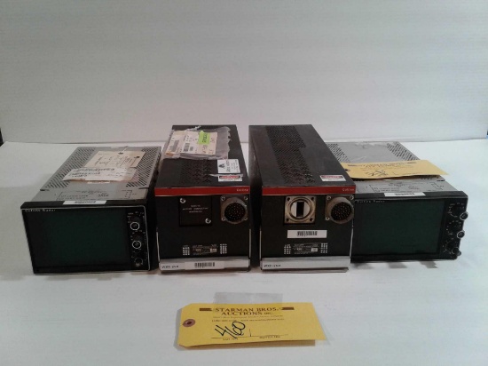 SETS OF COLLINS WXT-250 TRANSCEIVERS 622-3338-001 & IND-250C INDICATORS 622-4025-001