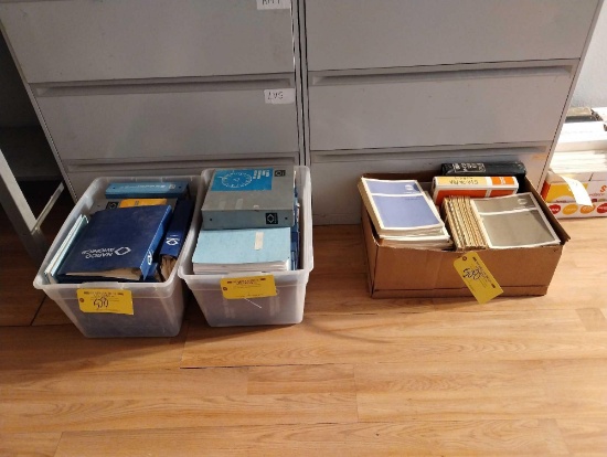 LOT OF COLLINS & NARCO MANUALS