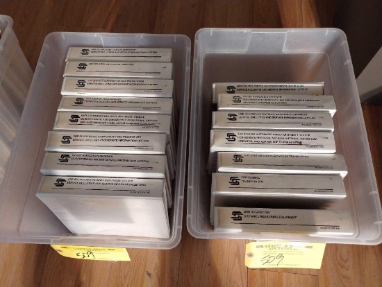 BOXES OF S-TEC MANUALS