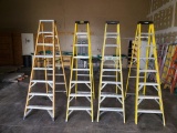 8 FT FIBERGLASS STEP LADDERS