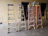 6 FT FIBERGLASS STEP LADDERS