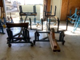 2 & 4 POST ADJUSTABLE HEIGHT SHORING/MAINTENANCE CARTS 9 FT & 6 FT LENGTHS