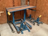LOT OF STORAGE/SHORING CARTS