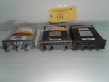 COLLINS WXP-4220, 622-9932-502 & HONEYWELL WC-650 & 810 RADAR CONTROL PANELS
