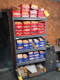 LOT OF AVIONICS REPAIR INVENTORY INCLUDES RACK