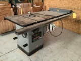 DELTA PLATINUM EDITION UNISAW WITH TABLE EXTENSION