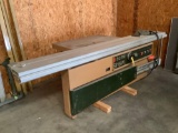 SCMI SI16W SLIDING TABLE SAW, 10FT SLIDING TABLE, 220V MOTOR