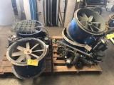 COL-MET VENT FANS 24 & 28 INCH, 1 & 3 PHASE MOTORS