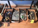 BOXES OF KING & COLLINS TEST CABLES