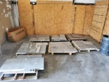 PALLETS OF RAW STOCK VARIOUS TYPES & SIZES