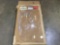 500 CLEAR L/H FWD DOOR WINDOW 369-3505-1 (APPEARS NEW) & RH WINDOW 369-3505-42 (HAS SCUFFS)