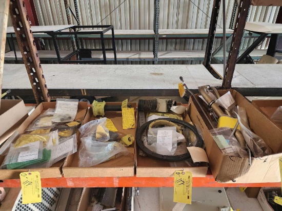 BOXES OF 206 TUBES, DECK FITTINGS, TRANSMISSION & AIRFRAME INV (VARIOUS CONDITIONS)