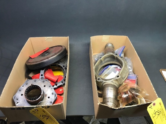 BOXES OF BELL 47 TRANSMISSION INV & MISC