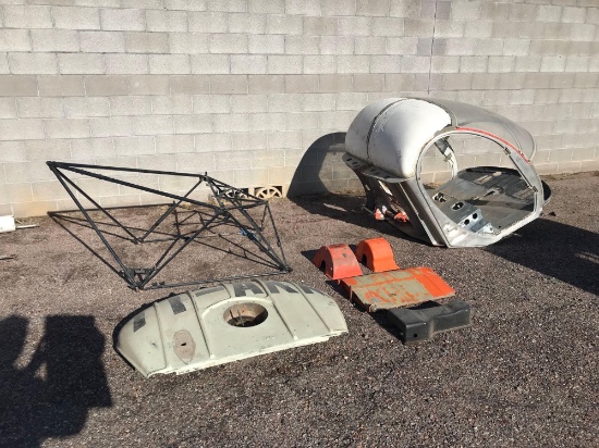 269 CABIN SECTION, REAR FRAME, CHIN VENT & MISC