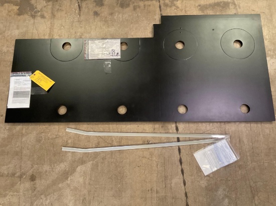 S76 CABIN FLOOR PANEL 76204-02002-049 (REPAIRED) & ANGLES 76204-03001-115 (REPAIRED)