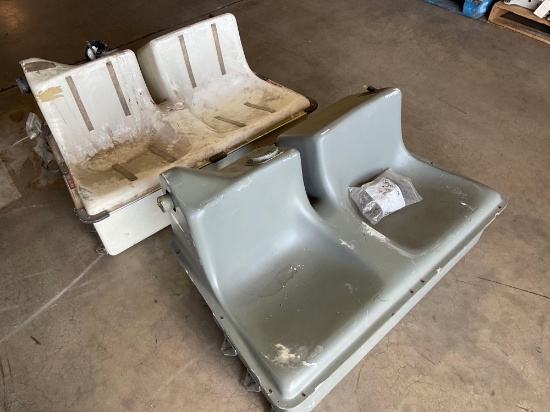 CHADWICK 369, 53 GALLON REAR SEAT AUX TANKS (BOTH NEED REPAIR)