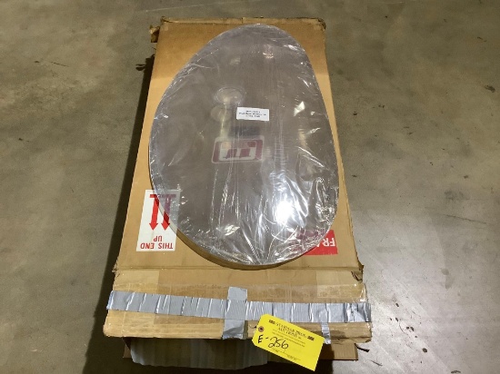 NEW 500 GREY TINTED L/H FWD DOOR WINDOW 369-3505-1
