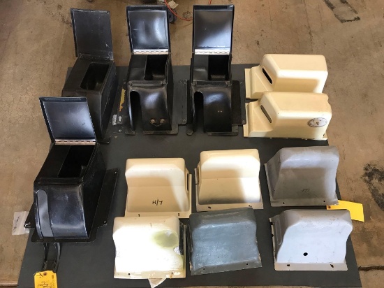 LOT OF 500 GLOVE BOXES & CONSOLES