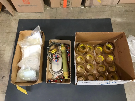 DRIVE SHAFT, LINES, FUEL CELL FITTING, NEW TAPE & MISC 500 INV