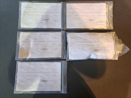 206 FREEWHEELING INVENTORY ALL INSPECTED 206-040-267-001, M2742630146D, M2742630150D & M2742630165D