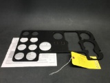 BELL 206 A/B INSTRUMENT PANEL OVERLAY 2545-05-01