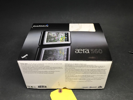GARMIN AERA560 PORTABLE GPS, APPEARS NEW, NO PAPERWORK