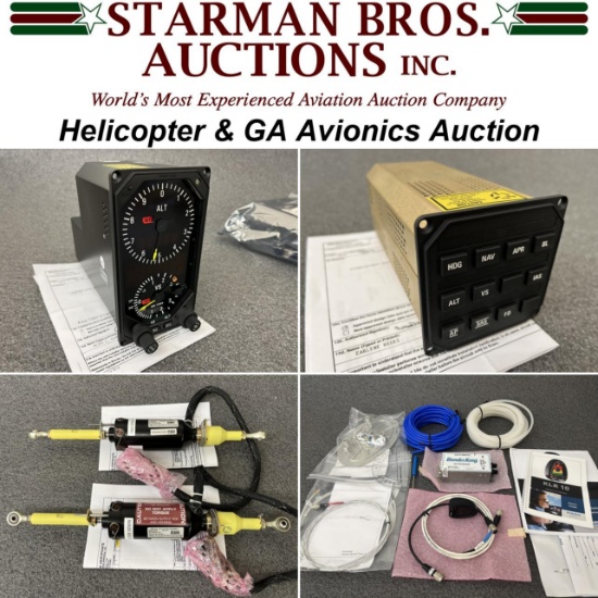 New Helicopter & General Aviation Avionics Auction