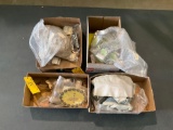 BOXES OF NEW LEARJET COVERS, PANELS, ELECTRICAL & EXPENDABLE INV