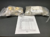(8) NEW LEAR 40/60 MICROSWITCH ASSYS 5415575-42 & 1 BAG OF SWITCH BODIES 5415573-20