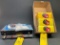 LOT OF FLASHLIGHTS & POWER SUPPLY