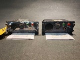 (2) FAIRCHILD VOICE RECORDER PANELS 93A15-20 S/N 26885 & 70047