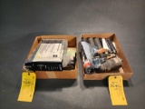 BOXES OF DAMAGED & BER AVIONICS & INSTRUMENTS