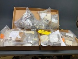 BOXES OF NEW ANNUNCIATOR INSERTS & REPAIR INV