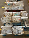 BOXES OF CANNON PLUGS, SWAGELOCS HARDWARE & ELECT INV. LIST TO BE USED AS A GUIDE ONLY/MAY NOT BE