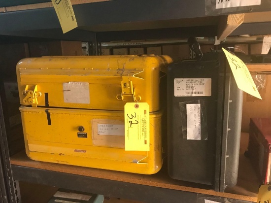 AIRCRAFT SERVICE COMPANY MDL 0502 HOT BONDING CONTROL UNIT (NEEDS REPAIR) & NDT SYSTEM BONDASCOPE