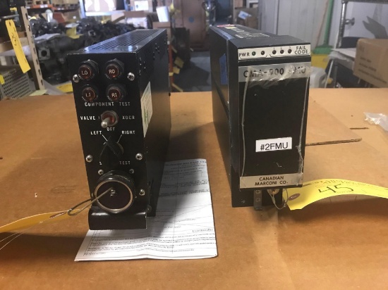 ANTI SKID CONTROL UNIT, PN 42-265, SN 1239 (REPAIRED) & CANADIAN MARCONI CMA-900 FMU, PN