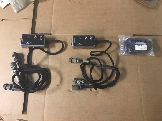 BARFIELD P/N 101-00476 & 101-00435 ADAPTER CABLES & 101-00823 ACCY LEAD