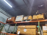 4 CRATES & PALLETS OF LINES, MANIFOLDS, DUCTS, ECT. A/R & SERVICEABLE