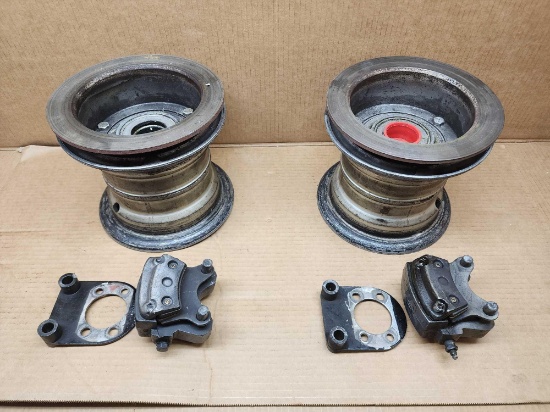 CLEVELAND 6.00-6 WHEEL & BRAKE ASSY'S 40-97A & COVERS
