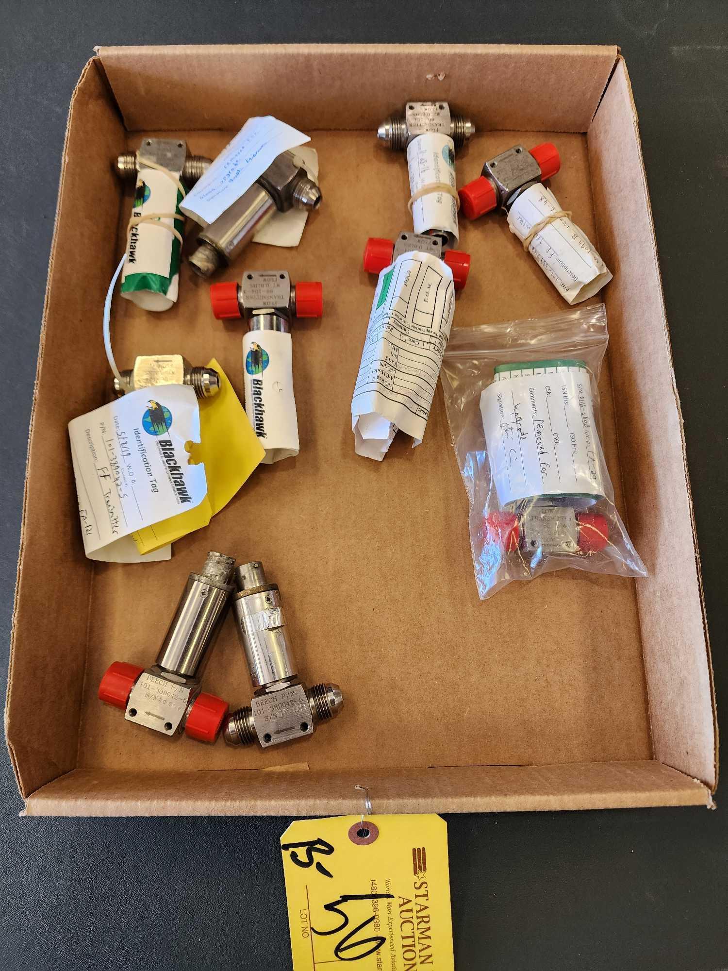 LOT OF (10) KING AIR FUEL FLOW TRANSMITTERS Proxibid