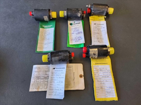 (5) BEECH TORQUE TRANSMITTERS 101-389005-3 (MOST REMOVED FOR MOD)