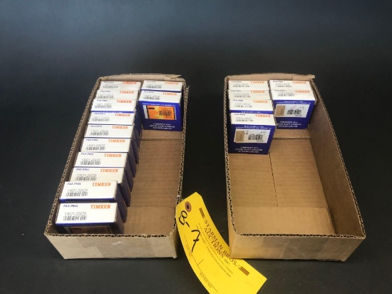 BOXES OF NEW BEARING RACES 13621-20629, 19268-20629 & 13836-20629