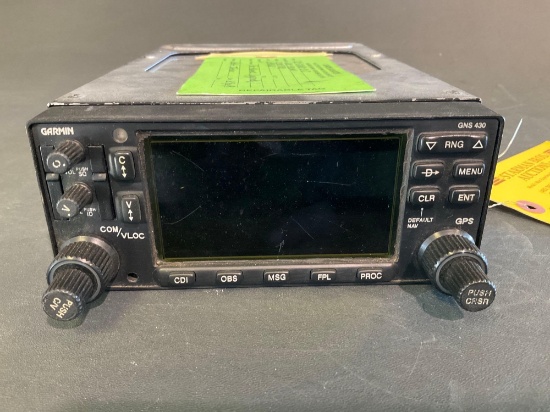 GARMIN GNS 430W WITH RACK 011-01060-00 (REMOVED FOR UPGRADE)
