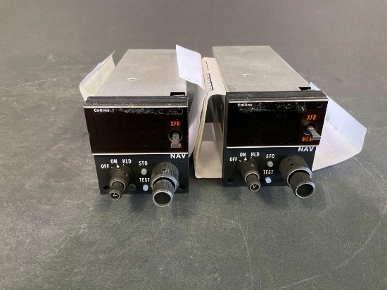 COLLINS CTL-32G NAV CONTROLLERS 822-2179-015 (BOTH WWR)