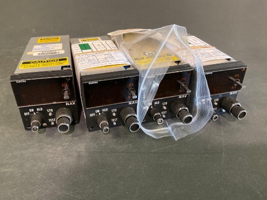 COLLINS CTL-32 NAV CONTROLLERS 622-6521-016 (3 WWR & 1 UKNOWN)