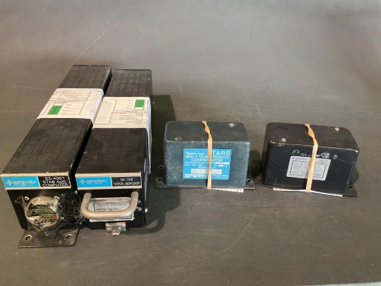 SPERRY SZ-400 STABILITY COMPUTER 7003180-904, VA-100 ADVISOR 7001433-901, DRC-1 COMPENSATOR AND
