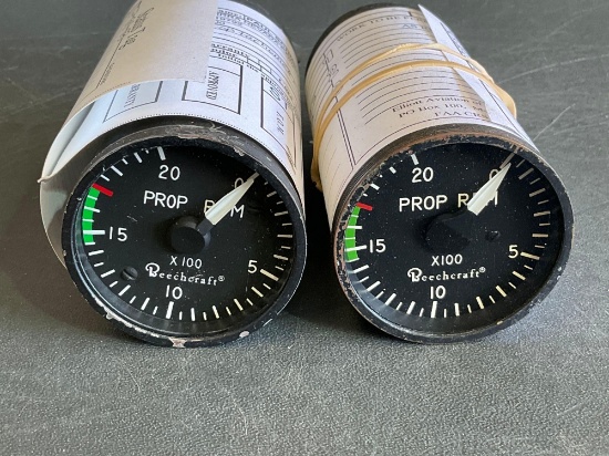 KING AIR PROPELLER RPM INDICATORS 101-384157-5 (A/R & WWR)